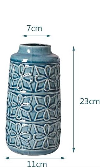 Tabletop Vase Rustic Ceramic Vase