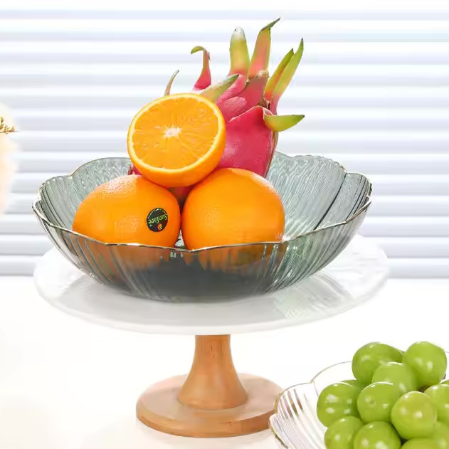 Transparent Trays for Fruits and Candies