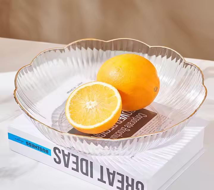 Transparent Trays for Fruits and Candies