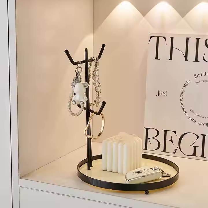 Entryway Shelf Ornament Key Storage