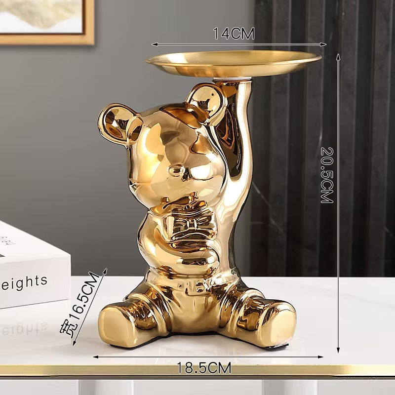Bear Tray Holder – Arm-Up Style