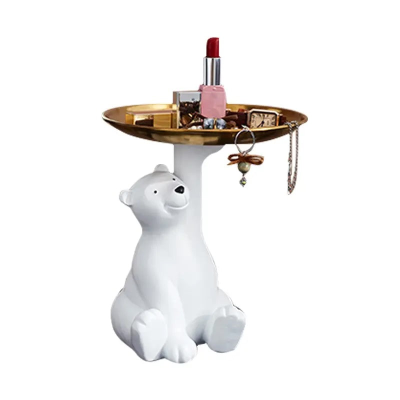 Polar Bear Ceramic Organizer Tray
