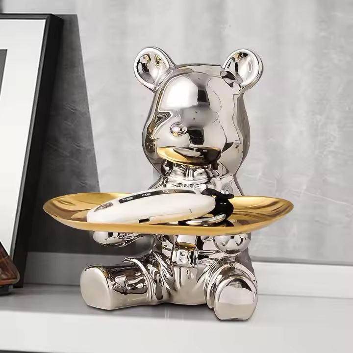Bear Tray Holder – Sitting Style