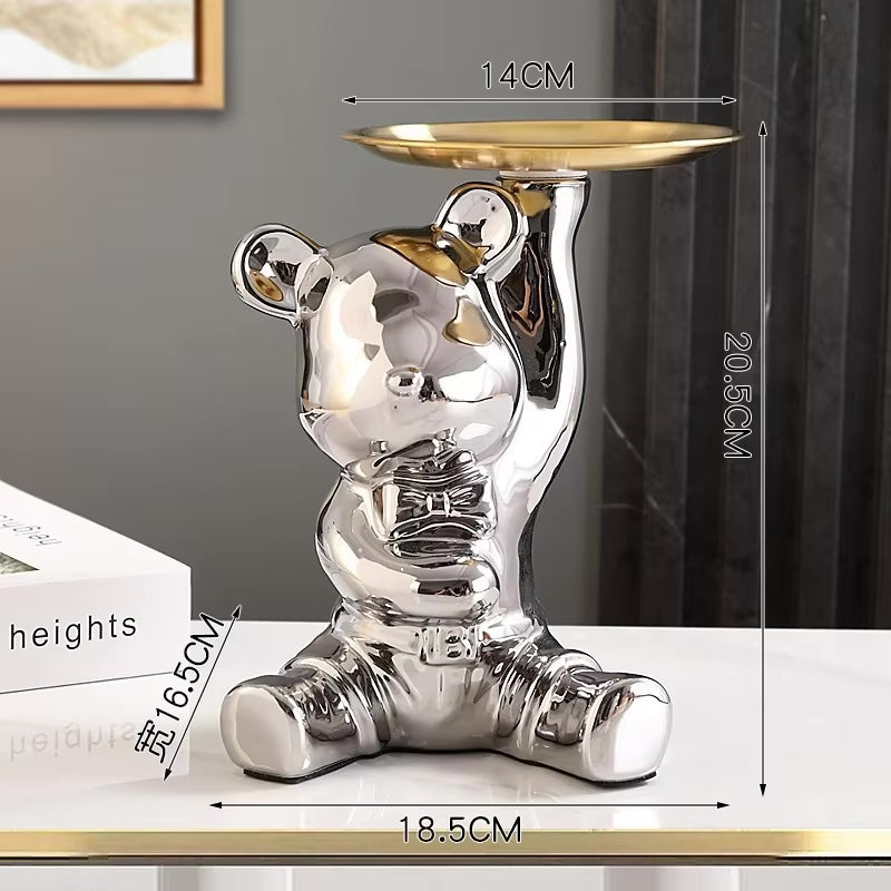 Bear Tray Holder – Arm-Up Style