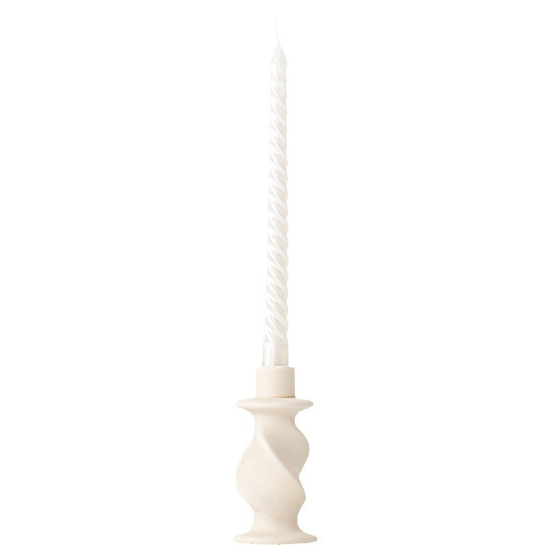 Scandinavian Ins Niche Ceramic Candlestick