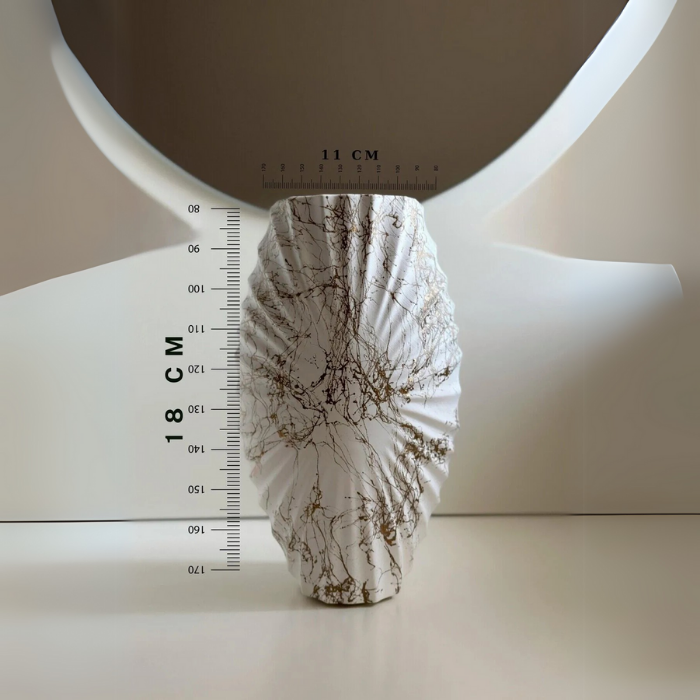 Marble Patterned Vase Atelier Casa