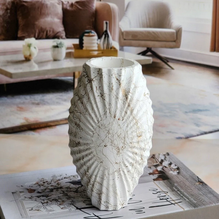 Marble Patterned Vase Atelier Casa