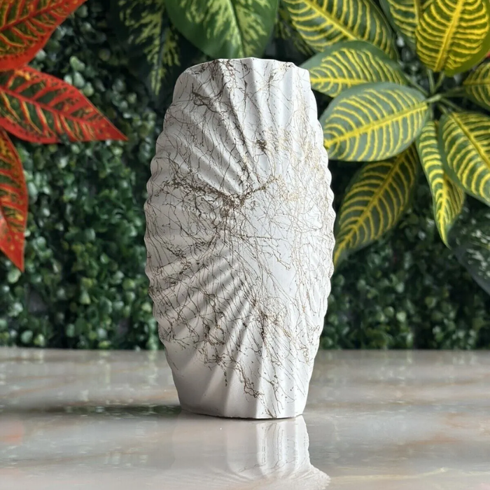 Marble Patterned Vase Atelier Casa