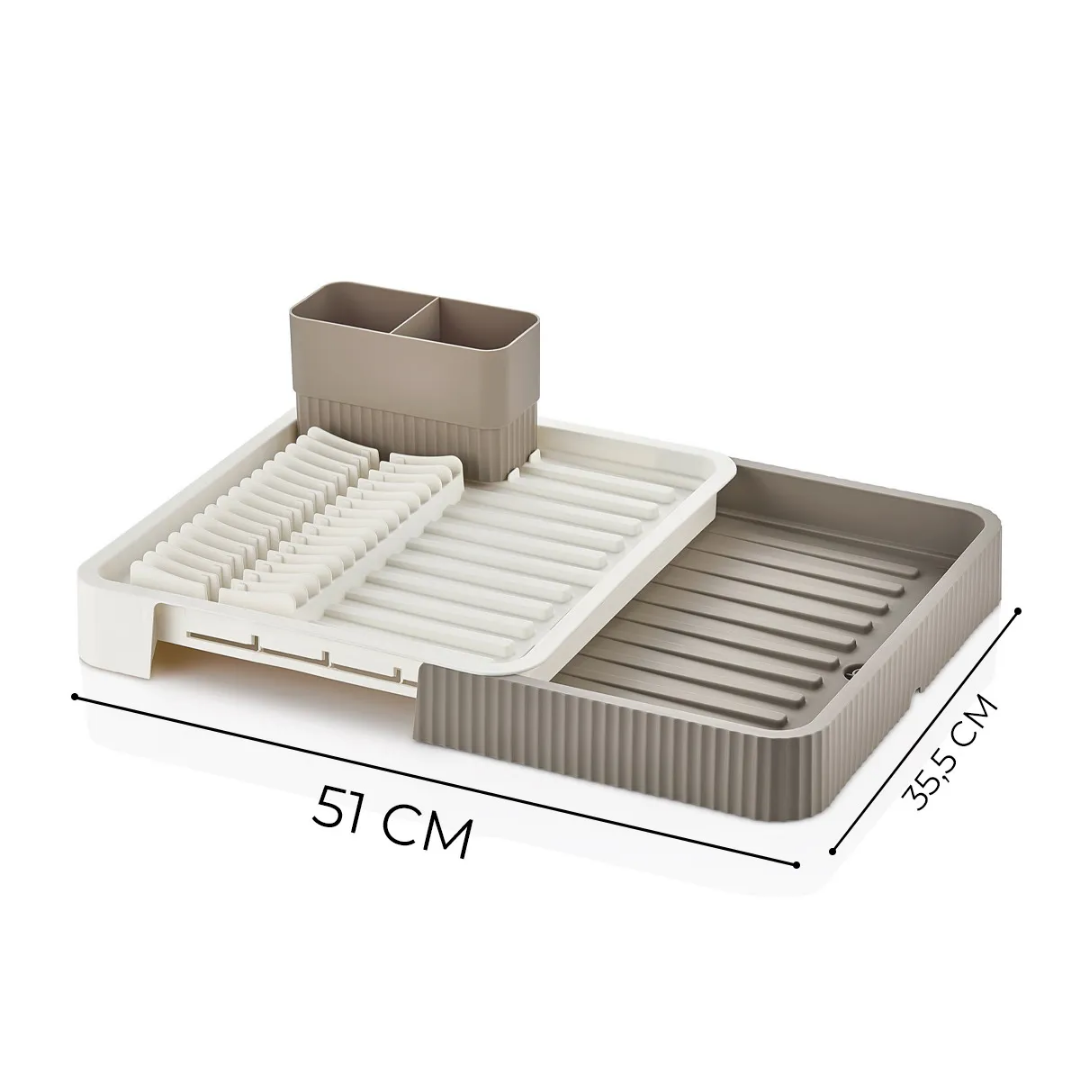 Retractable Sliding Dish Drying Basket - Sliding Dish Rack Atelier Casa