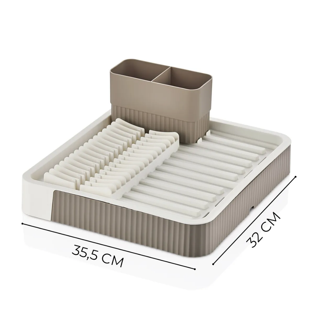 Retractable Sliding Dish Drying Basket - Sliding Dish Rack Atelier Casa