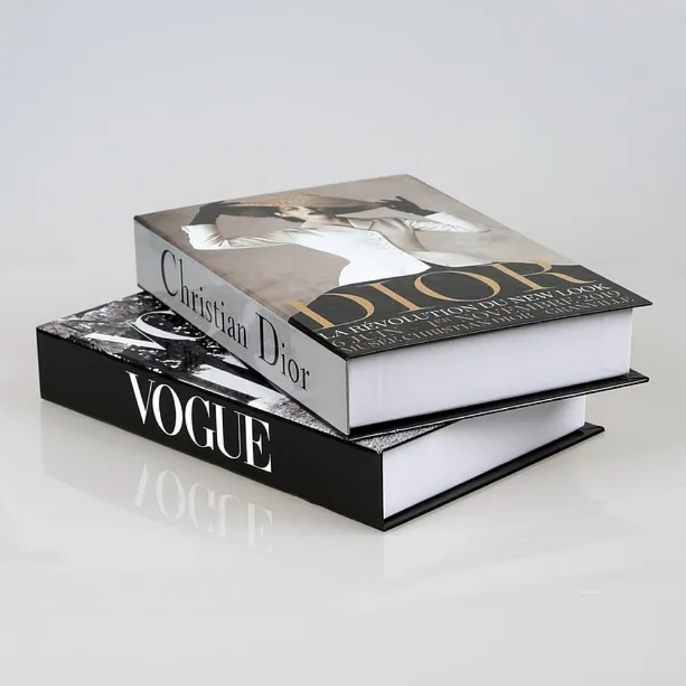 2-Piece Hat/Vogue Women Decorative Book Box