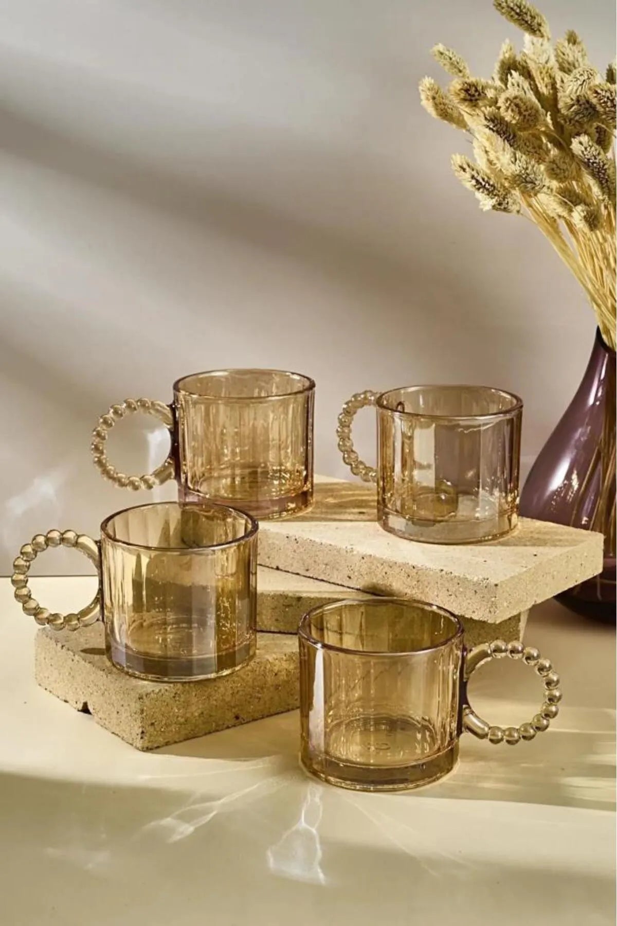 Ringo 4-Piece Line Mug 200ml Atelier Casa