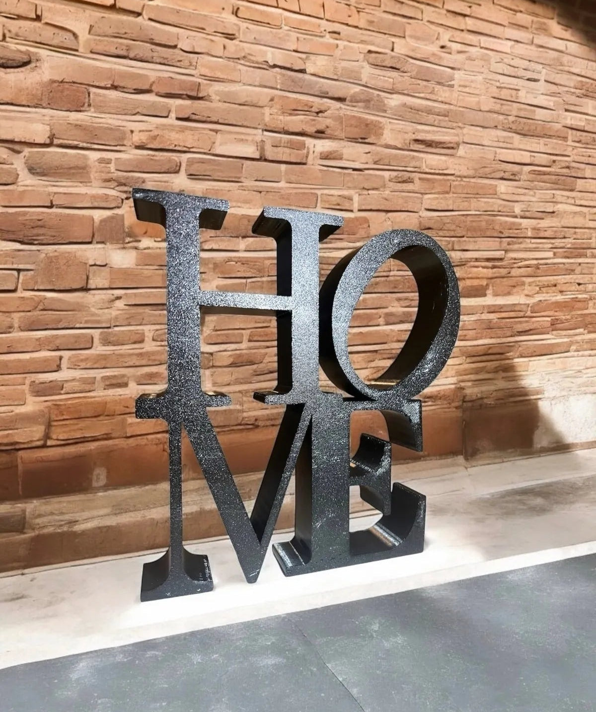 BoldHome – Black Letter Sculpture AtelierCasa
