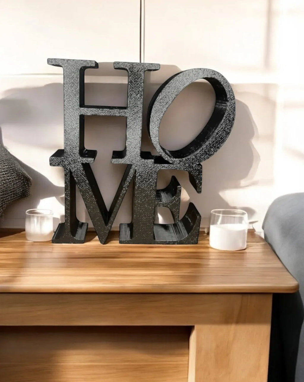 BoldHome – Black Letter Sculpture AtelierCasa