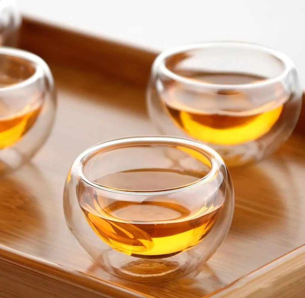 Double-Wall Glass Bowls – Set of 6 AtelierCasa
