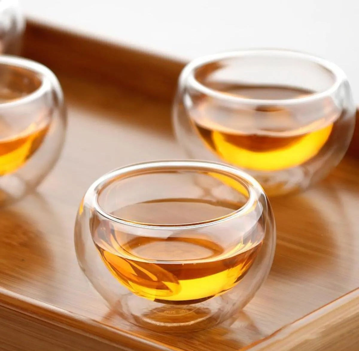 Double-Wall Glass Bowls – Set of 6 AtelierCasa