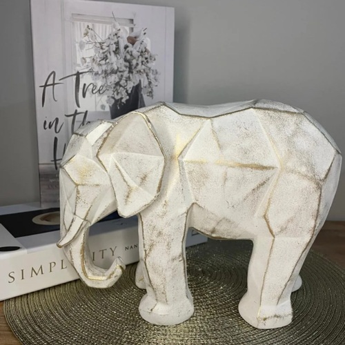 Prism Elephant-polyester Figurines Atelier Casa