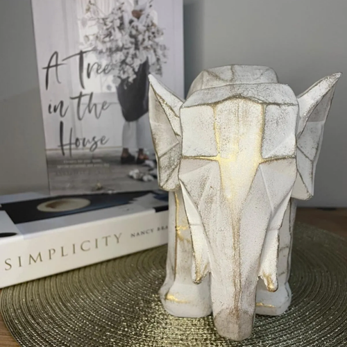 Prism Elephant-polyester Figurines Atelier Casa