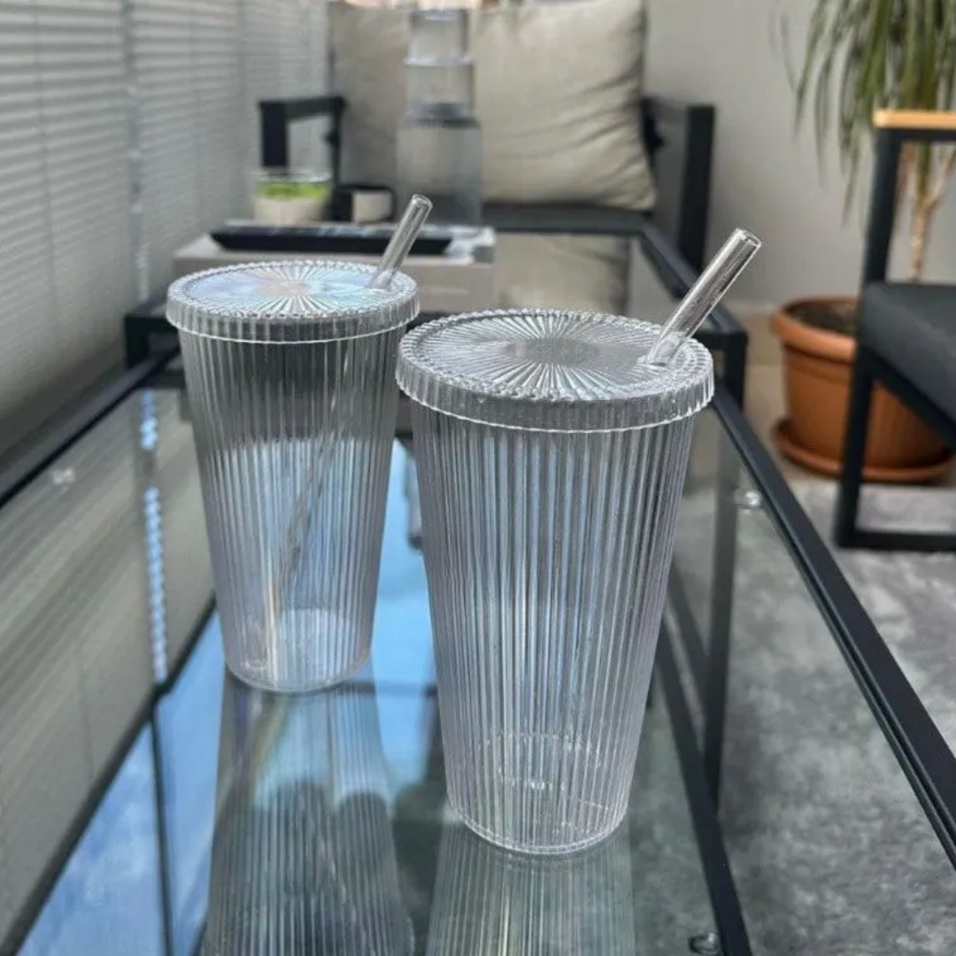 2 origami-style mica cups Atelier Casa