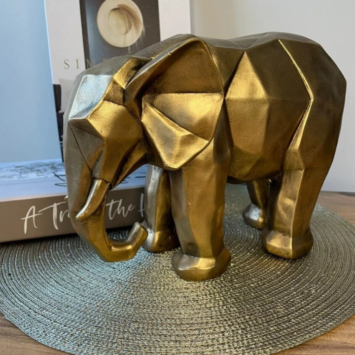 Prism Elephant-polyester Figurines Atelier Casa