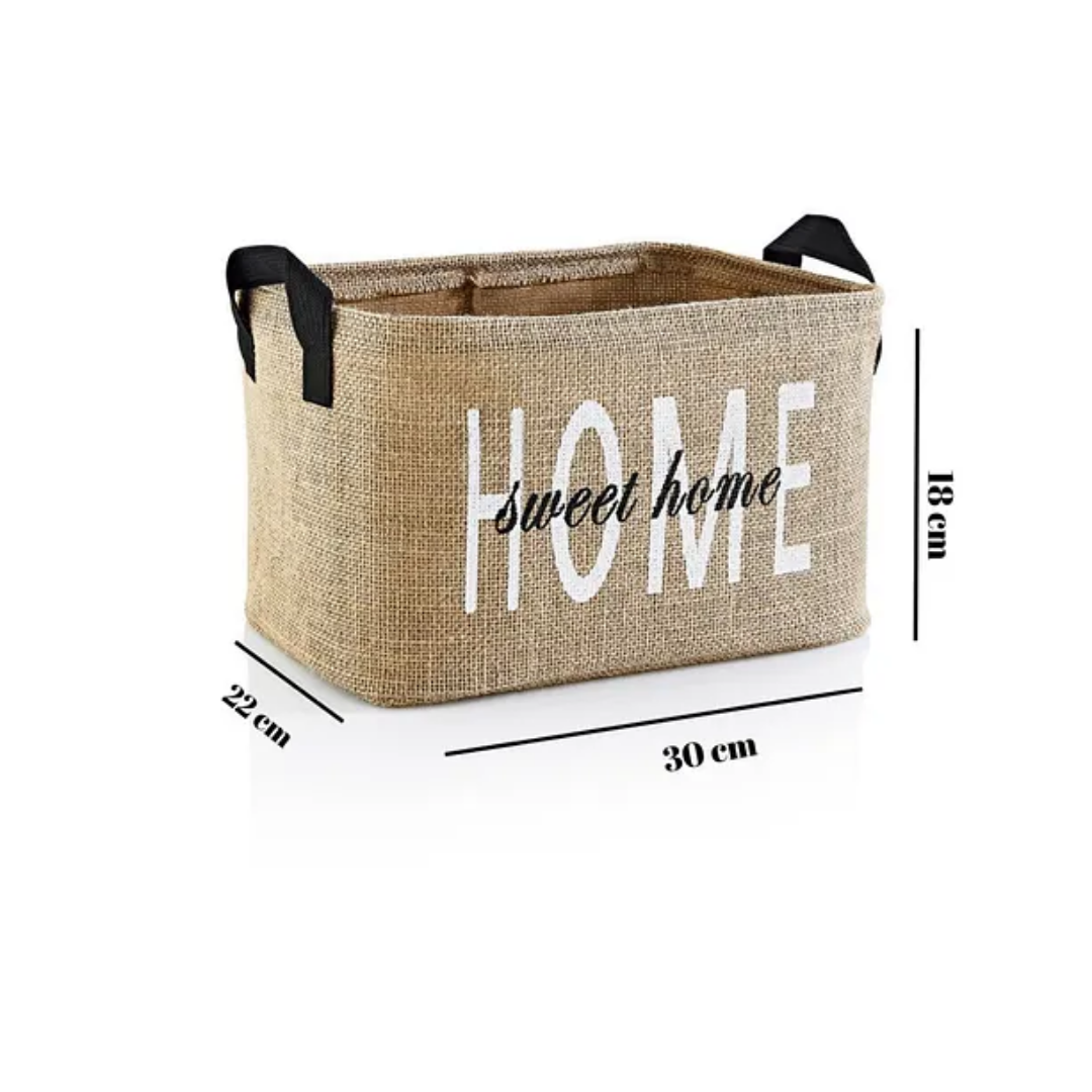 Folding Storage Basket Organizer 30x22x18