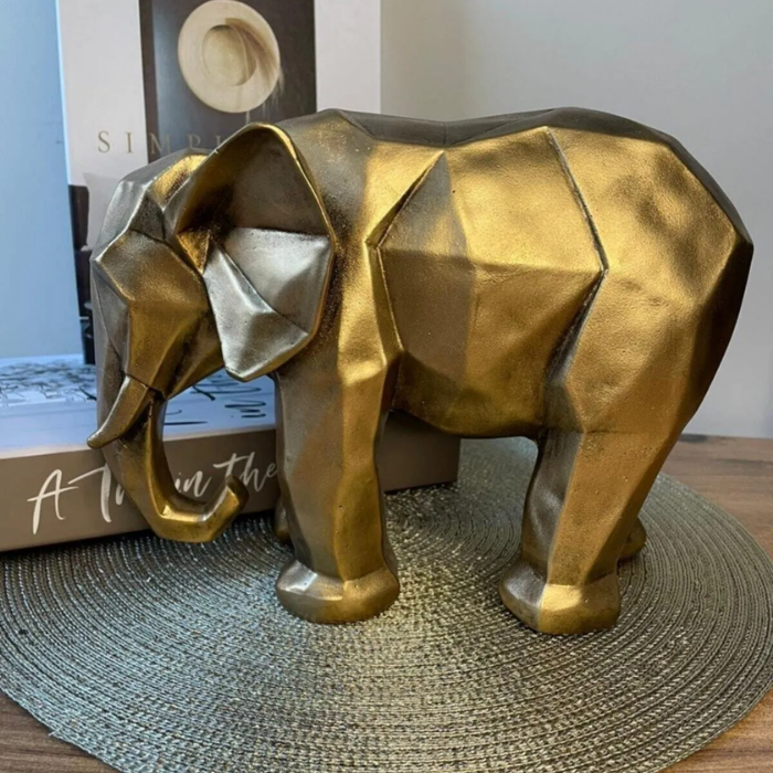 Prism Elephant-polyester Figurines Atelier Casa