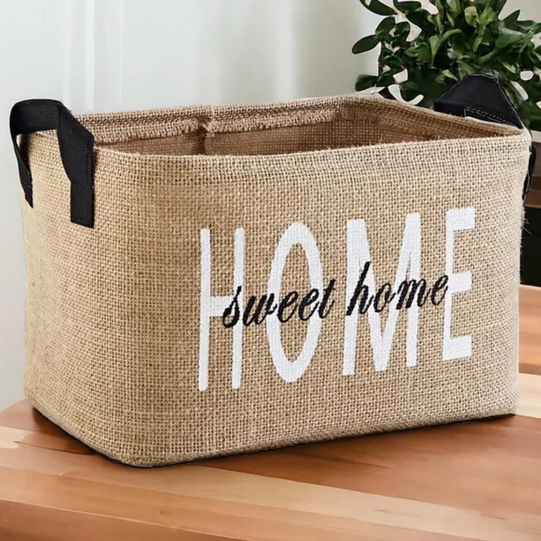 Folding Storage Basket Organizer 30x22x18