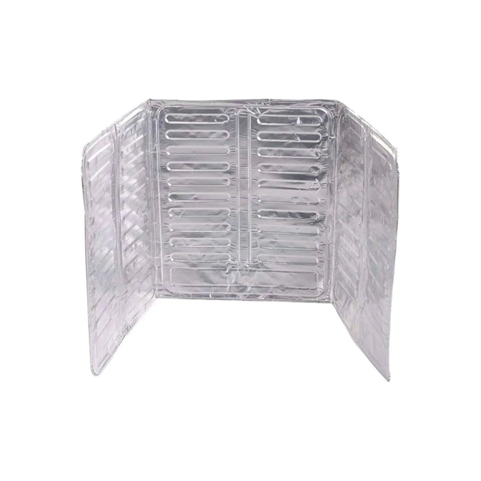 Anti-Splash Stove Back Protector, New Model Attachable White 84x32.5 Cm Atelier Casa