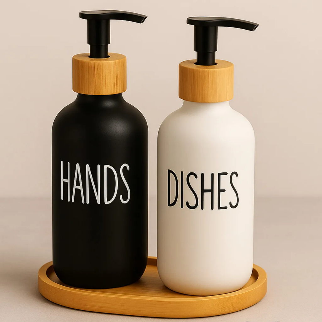 2-piece porcelain soap dish set Atelier Casa