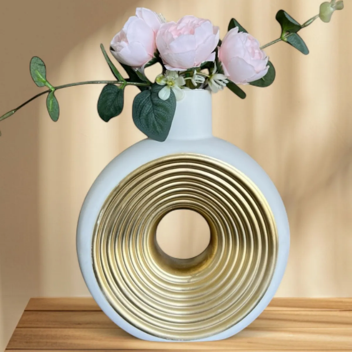 Double Colored Stone Powder Vase Atelier Casa