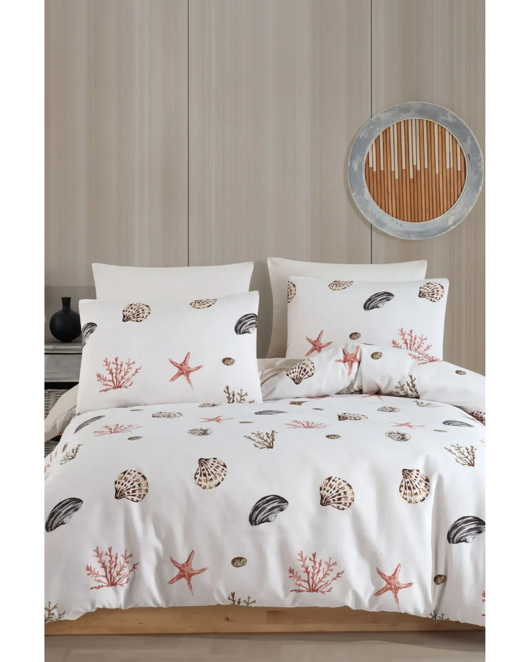 Double Duvet Cover Set with Fitted Sheet