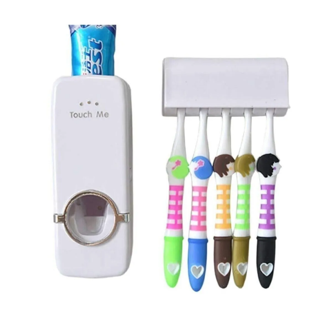 Toothpaste Squeezer and 5-Brush Holder Atelier Casa