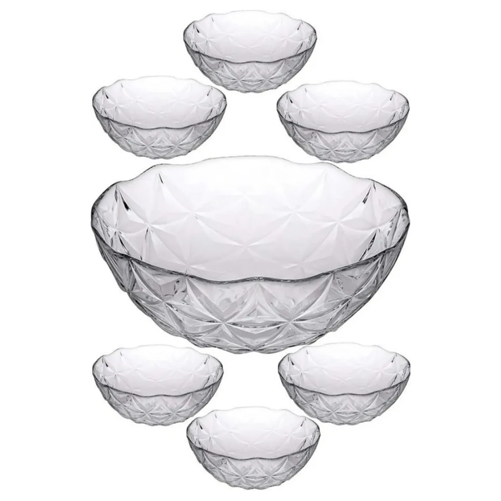 7 Piece Estrella Compote Bowl Set