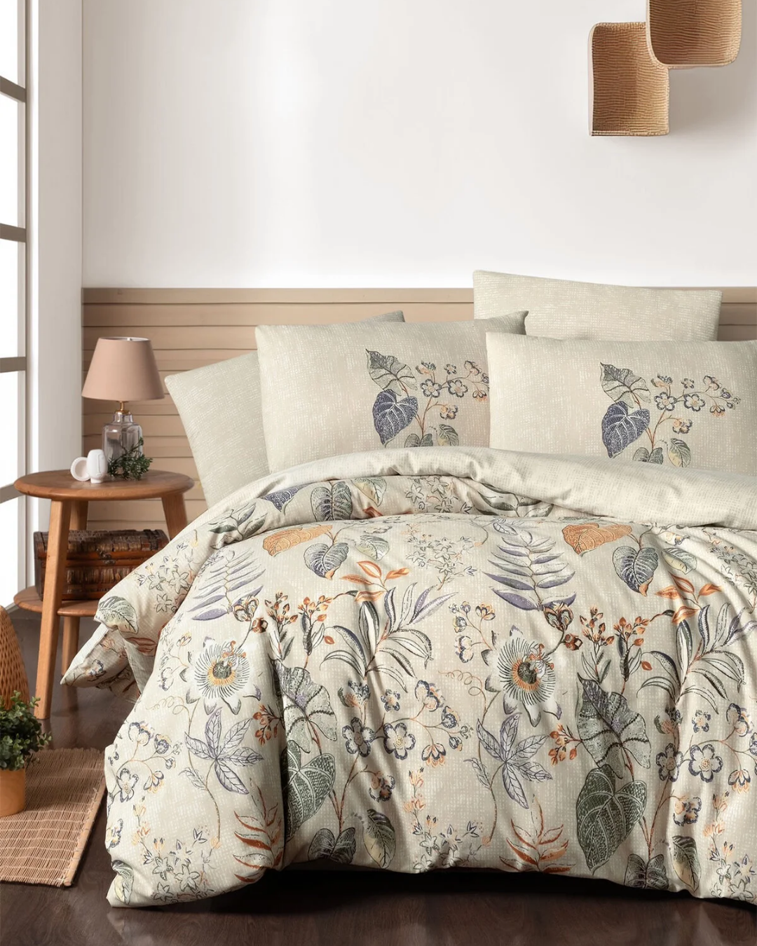 100% Cotton Double Duvet Cover Set with Sheets