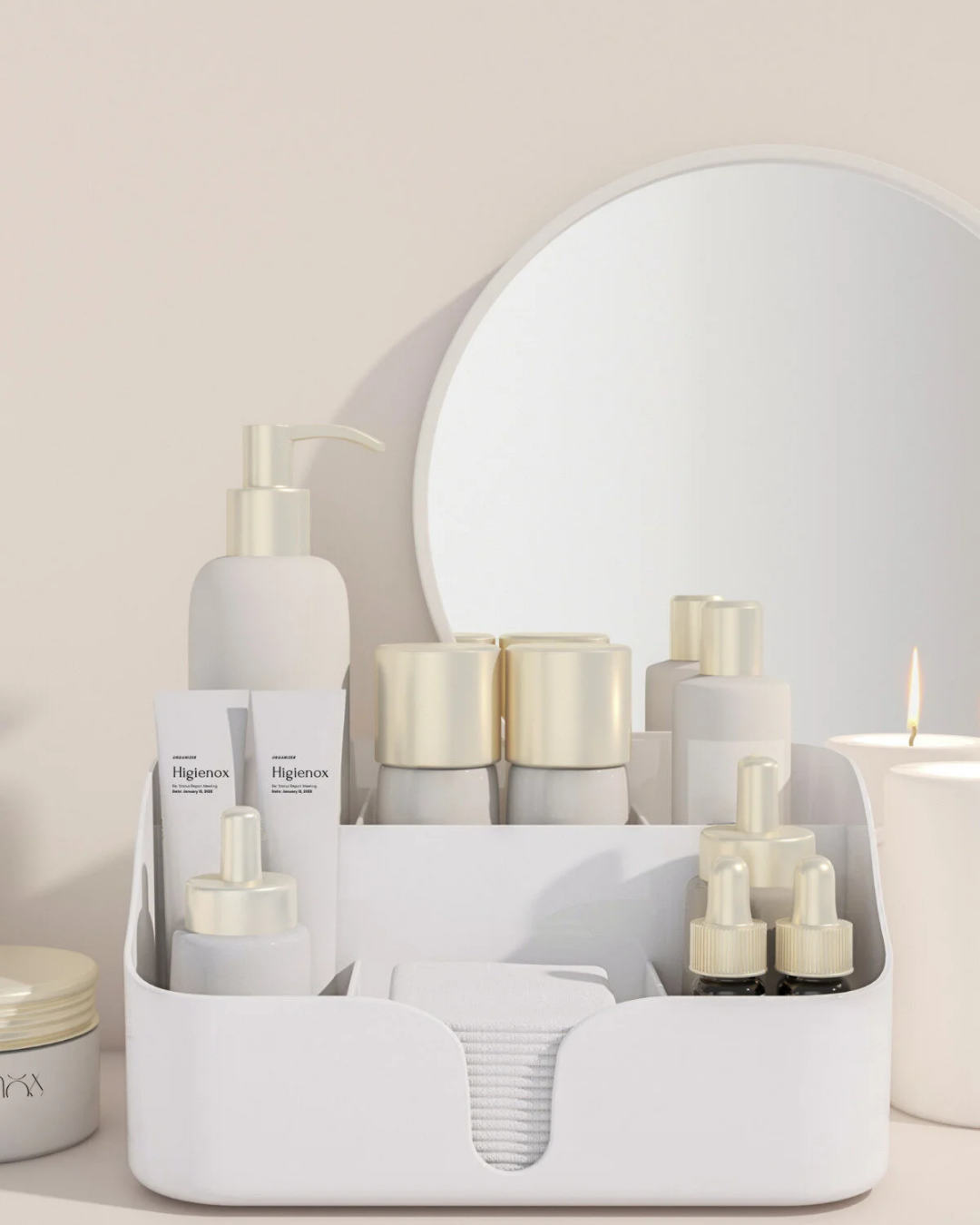 Makeup Organizer and Cosmetic Organizer Box