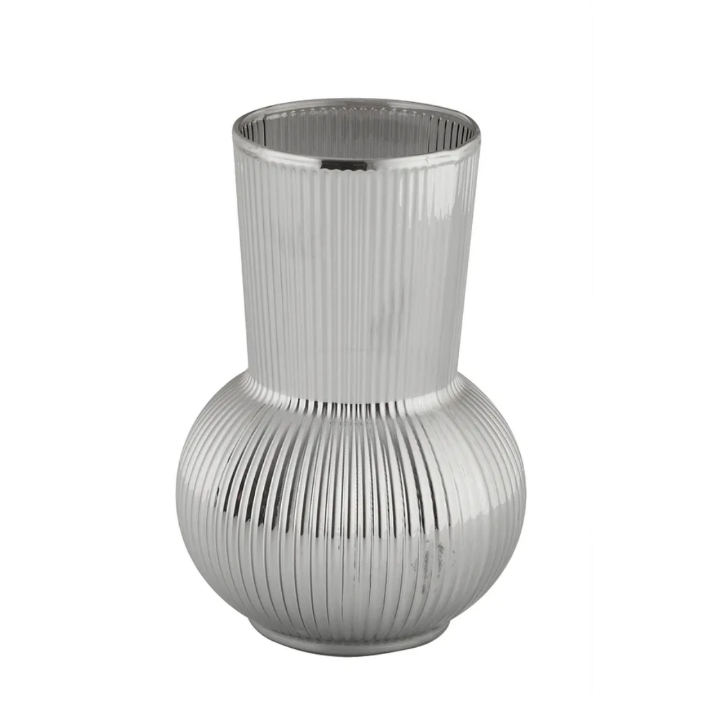 Sirena Glass Vase Honey-18 CM