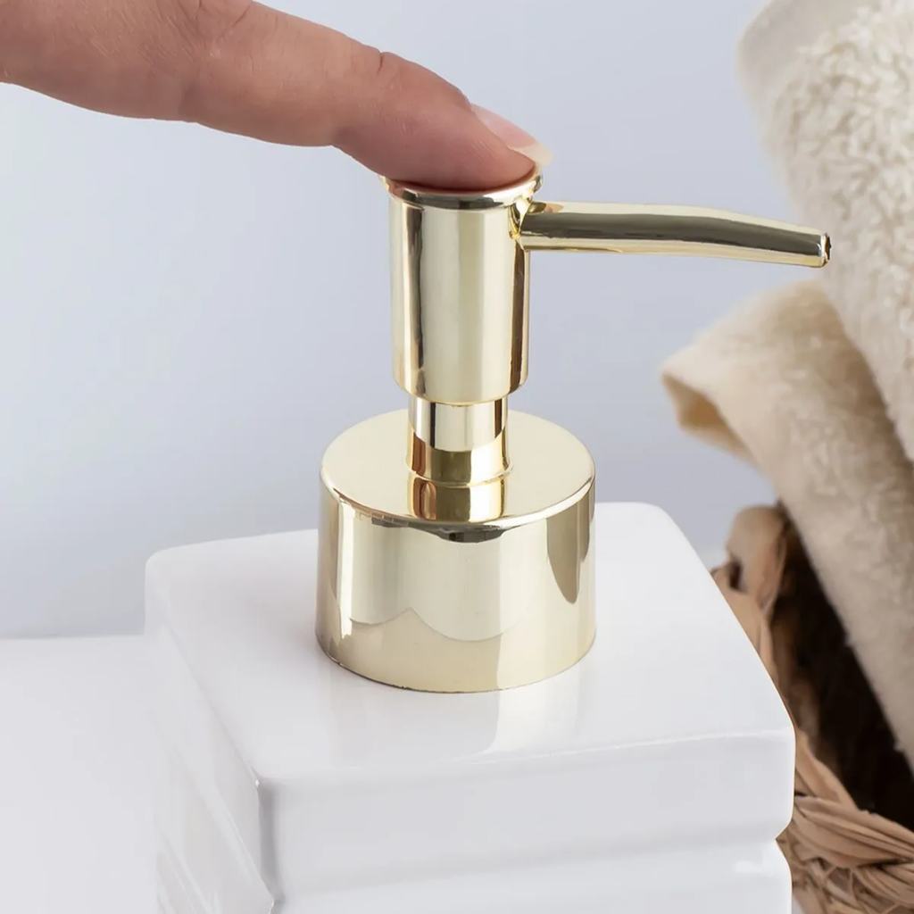 Porcelain Liquid Soap Dispenser AtelierCasa