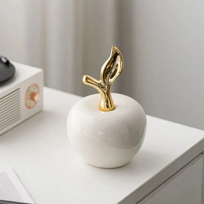 Apple 2 Piece Figurine Set AtelierCasa