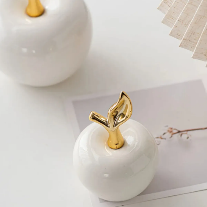 Apple 2 Piece Figurine Set AtelierCasa
