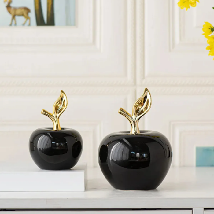 Apple 2 Piece Figurine Set AtelierCasa