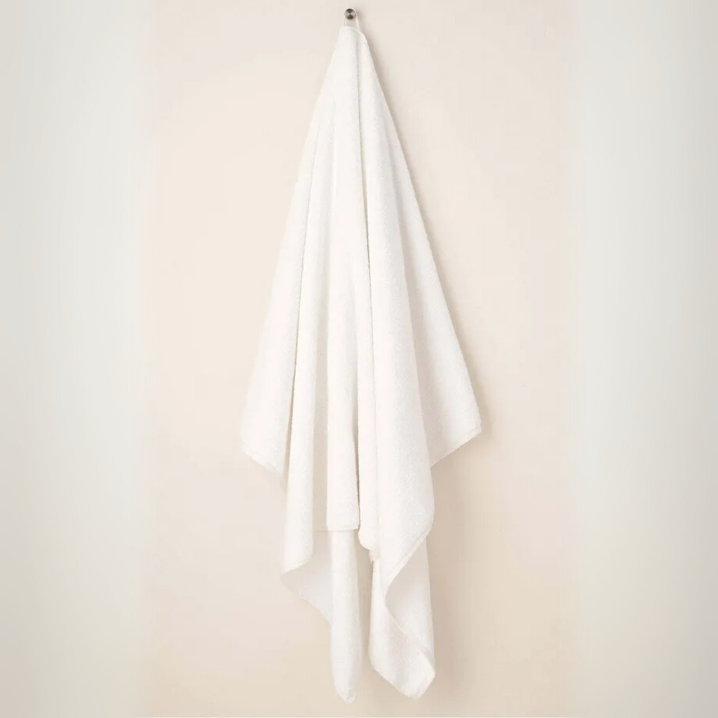 100% Cotton Towel Bath Towel 90x145 Cm - White