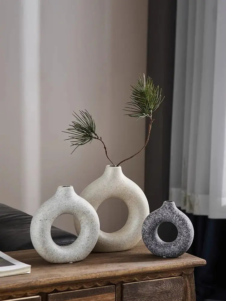 Ceramic Vase Arrangement Desktop Decoration Atelier Casa