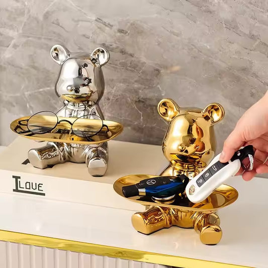 Bear Tray Holder – Sitting Style