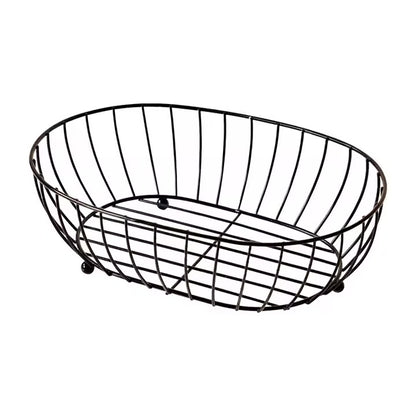 Metal Wire Bread Fruit Bowl