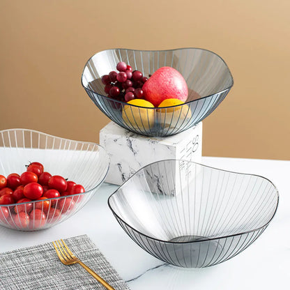 Acrylic plastic storage tray