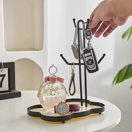 Entryway Shelf Ornament Key Storage