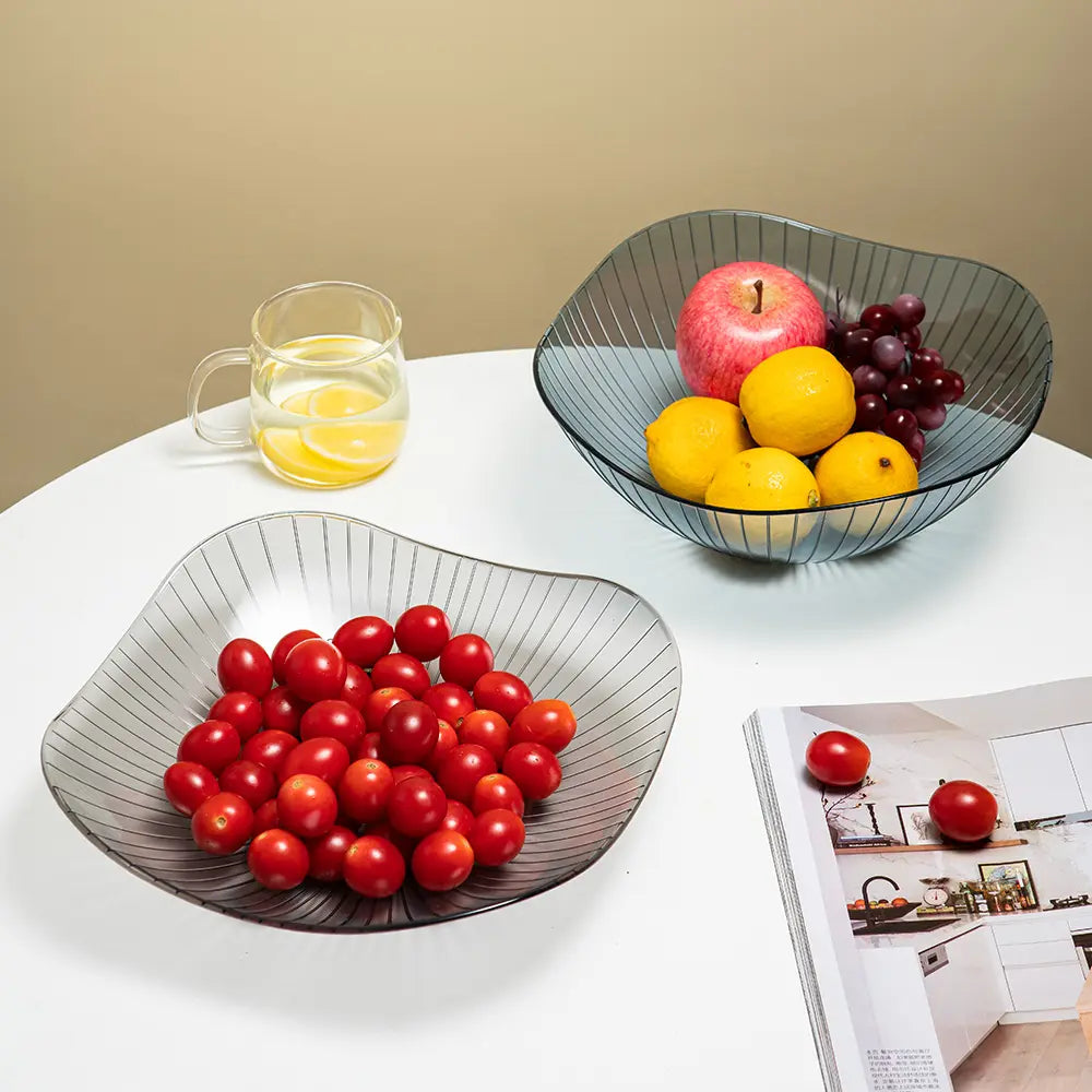 Acrylic plastic storage tray