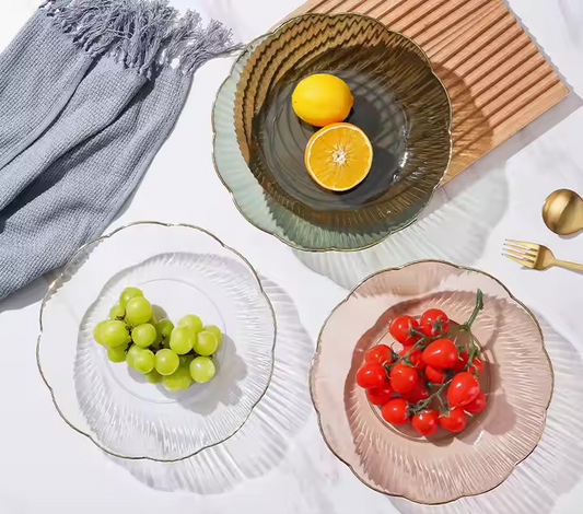 Transparent Trays for Fruits and Candies