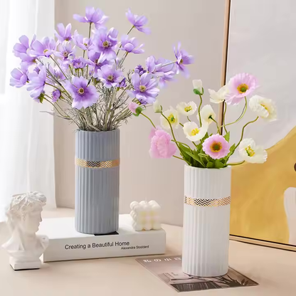 Flower Vase Ceramic Vases (Family of three)