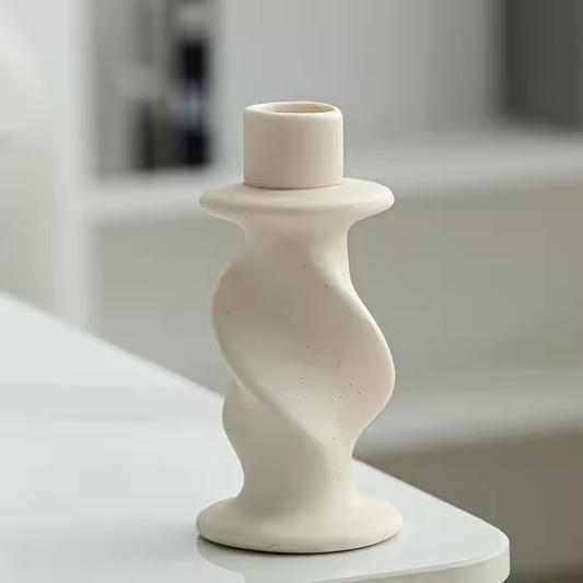 Scandinavian Ins Niche Ceramic Candlestick